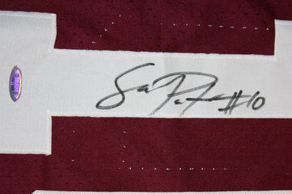 Sean Porter Signed Maroon Custom Jersey