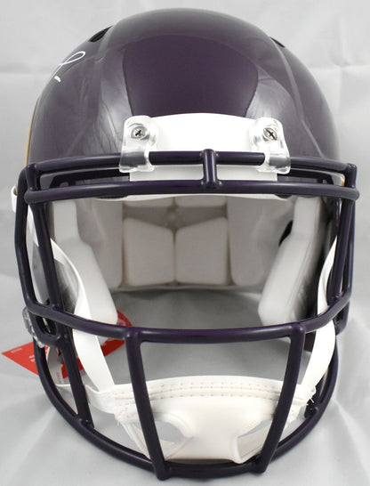 Randy Moss Autographed Minnesota Vikings Speed Authentic Helmet