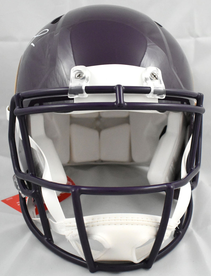 Randy Moss Autographed Minnesota Vikings Speed Authentic Helmet