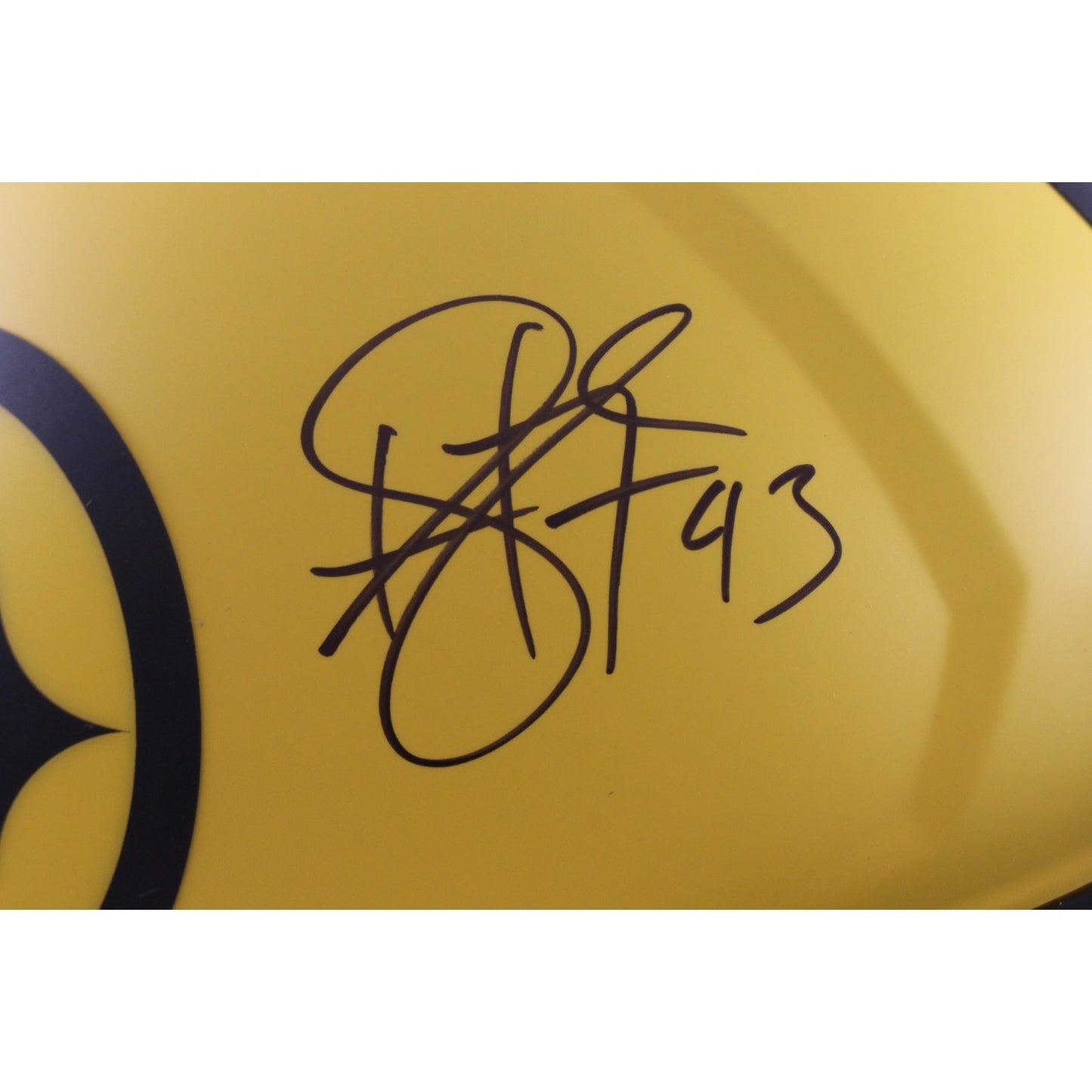 Troy Polamalu Signed Pittsburgh Steelers Authentic Rave Full Size Helmet