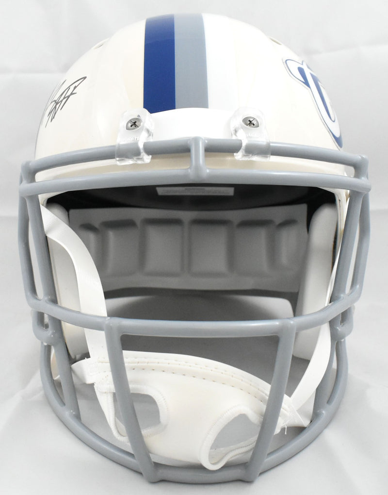 Keenan Allen Autographed Indianapolis Colts Full Size Retro Speed Helmet