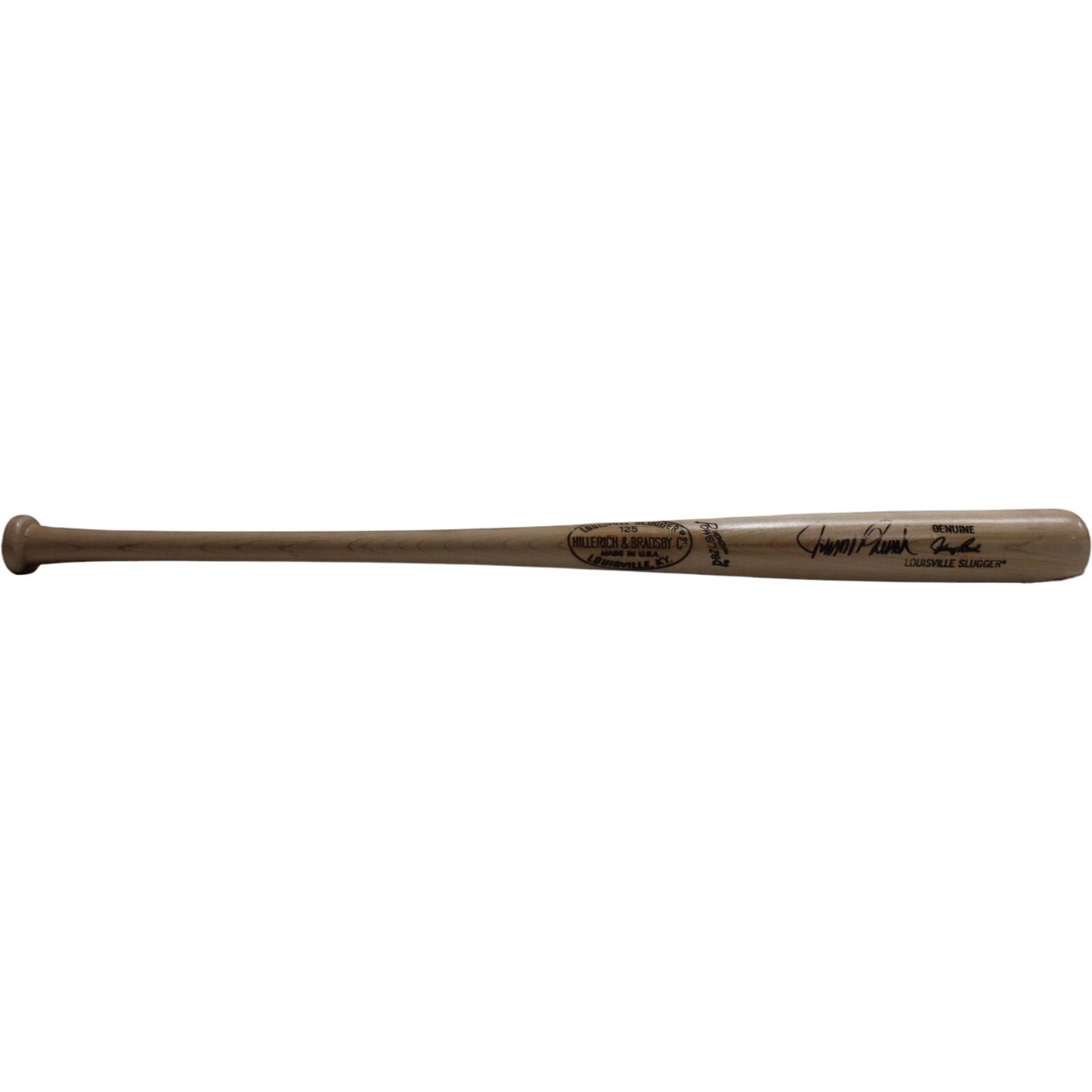 Johnny Bench Autographed Cincinnati Reds Blonde Game Model Baseball Bat