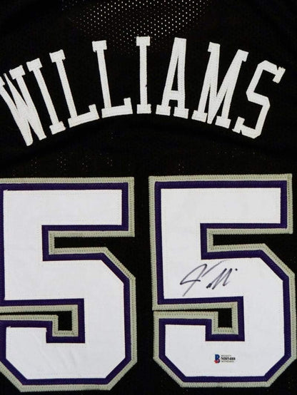 Jason Williams Signed Black Custom Basketball Jersey
