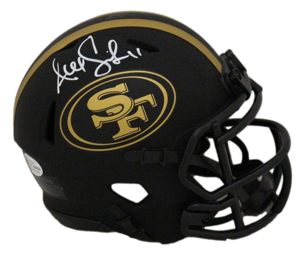 Alex Smith San Francisco 49ers Autographed Eclipse Mini Helmet