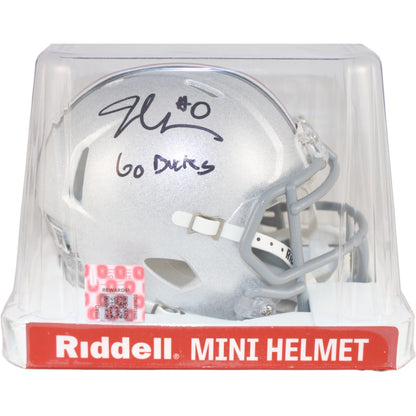 Jonathon Cooper Autographed Ohio State Buckeyes Mini Helmet