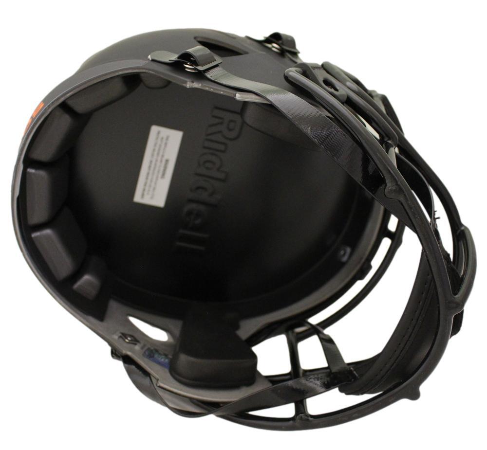 Russell Wilson Signed Denver Broncos Full Size Eclipse Speed Helmet