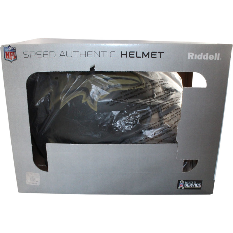 Ray Lewis Signed Baltimore Ravens 2025 Salute to Service Authentic Helmet