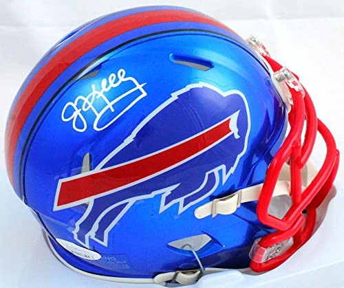 Jim Kelly Signed Buffalo Bills Flash Speed Mini Helmet