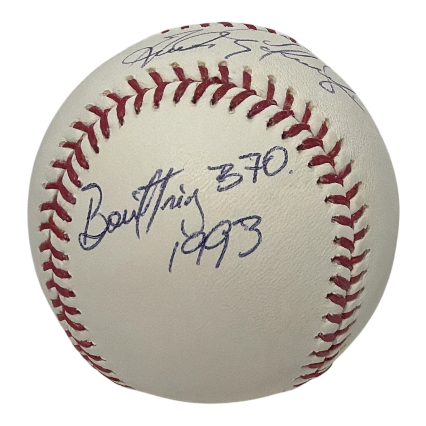 Andres Galarraga Signed Official MLB Baseball "Batting Champ"