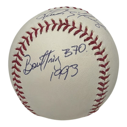 Andres Galarraga Signed Official MLB Baseball "Batting Champ"
