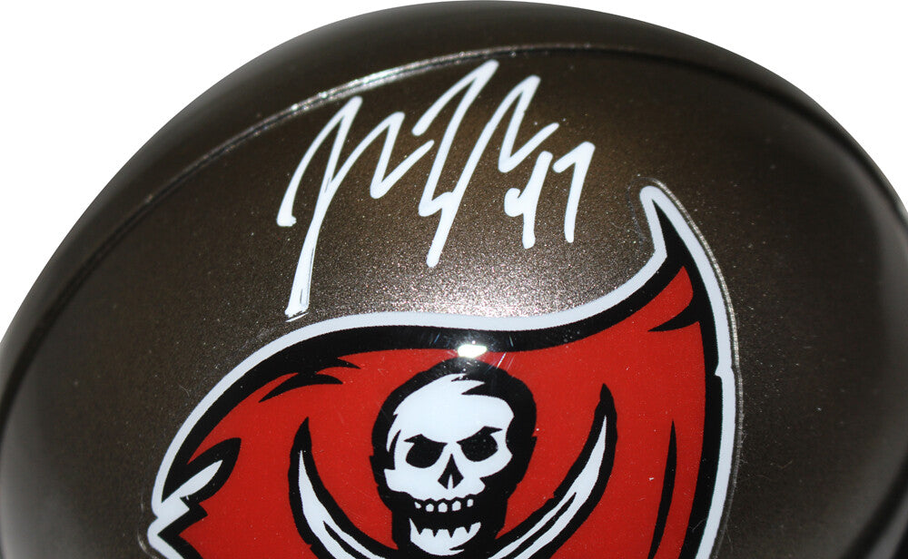John Lynch Tampa Bay Buccaneers Signed Throwback 1997-13 Mini Helmet
