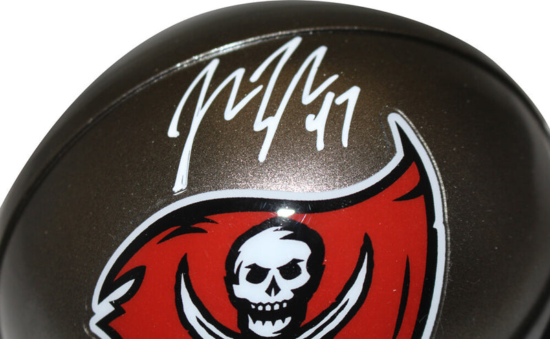 John Lynch Tampa Bay Buccaneers Signed Throwback 1997-13 Mini Helmet