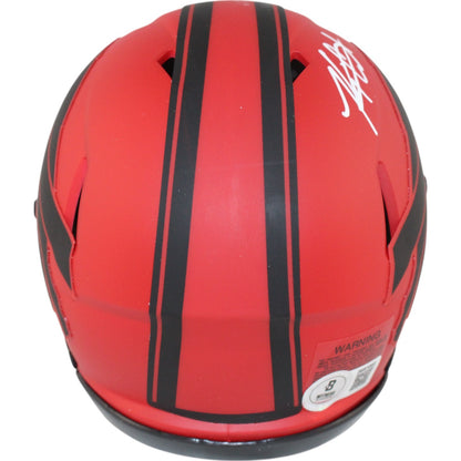 Keon Coleman Buffalo Bills Autographed Rave Mini Helmet