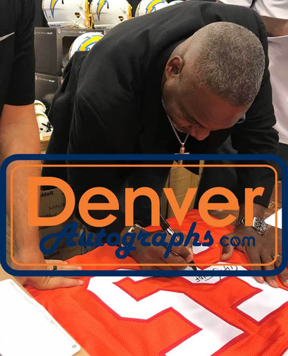 Derrick Brooks Autographed Tampa Bay Buccaneers Orange Custom Jersey