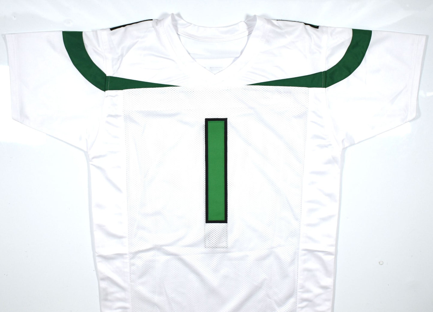 Ahmad Sauce Gardner Signed New York Jets White Custom Jersey