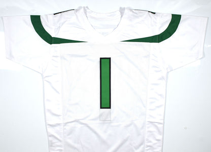 Ahmad Sauce Gardner Signed New York Jets White Custom Jersey
