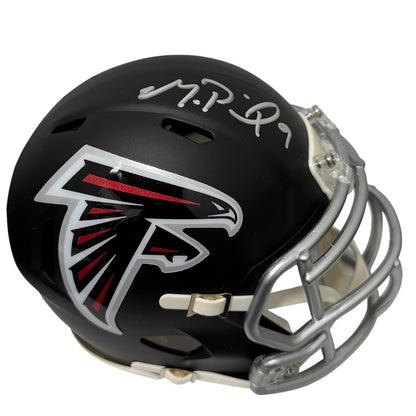 Michael Penix Jr. Signed Atlanta Falcons Speed Mini Helmet (Beckett COA)