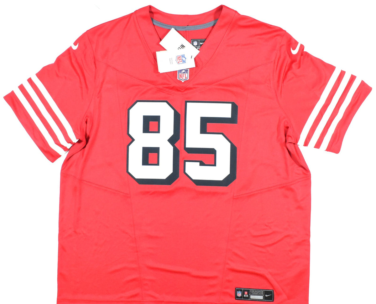 George Kittle Autographed San Francisco 49ers Red Nike Jersey