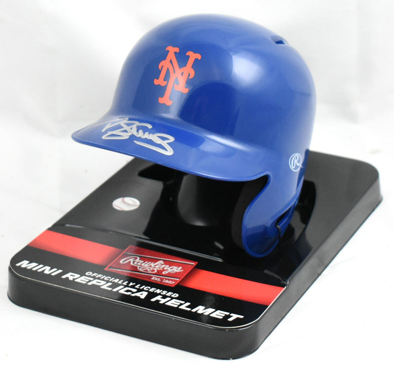 Darryl Strawberry Autographed New York Mets Mini Batting Helmet