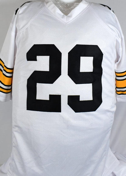 Barry Foster Signed Custom White Jersey "The NFL's Other Barry"