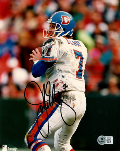John Elway Signed Denver Broncos 8x10 Photo