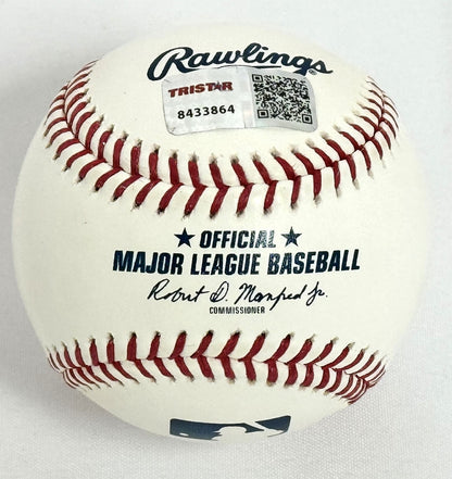 Brice Matthews Autographed Rawlings Official Major League Baseball
