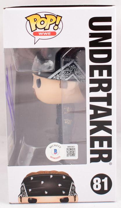 The Undertaker Signed WWE Funko Pop Figurine #81