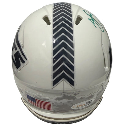 Minkah Fitzpatrick Signed New York Jets Salute to Service Mini Helmet