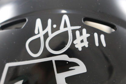 Julio Jones Autographed Atlanta Falcons Throwback Mini Helmet