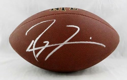 Ray Lewis Autographed Baltimore Ravens Wilson NFL Super Grip Football