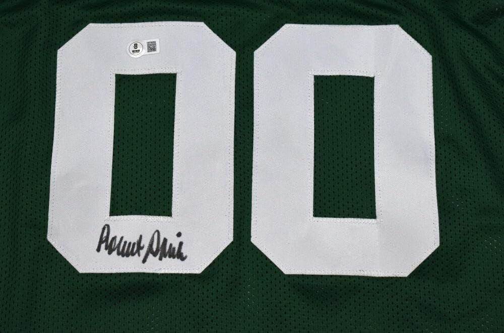 Robert Parish Autographed Green Custom Basketball Jersey