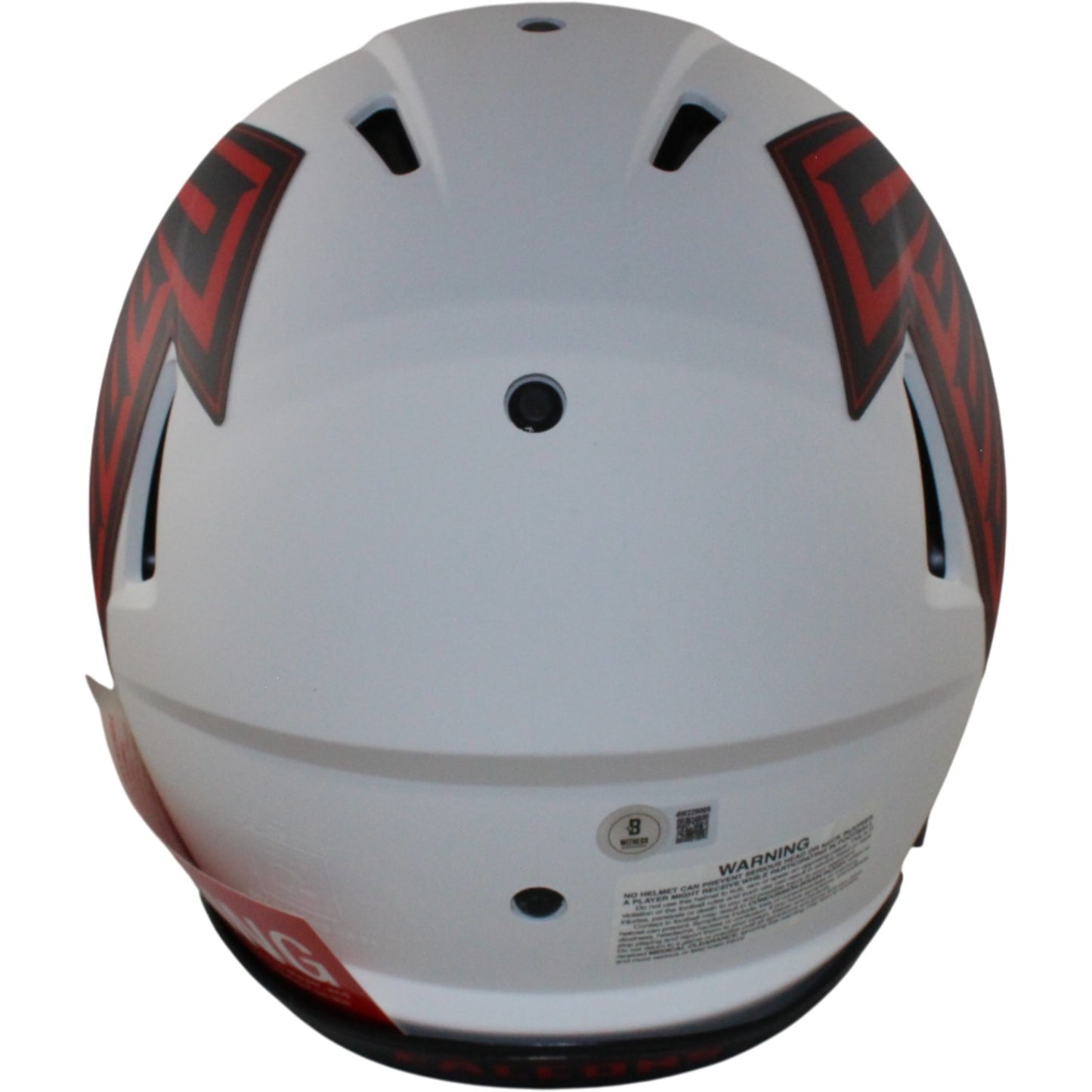 Michael Penix Atlanta Falcons Autographed Full Size Authentic Lunar Helmet