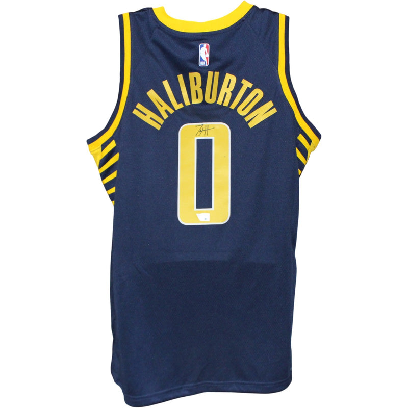 Tyrese Haliburton Signed Indiana Pacers Nike Swingman Jersey