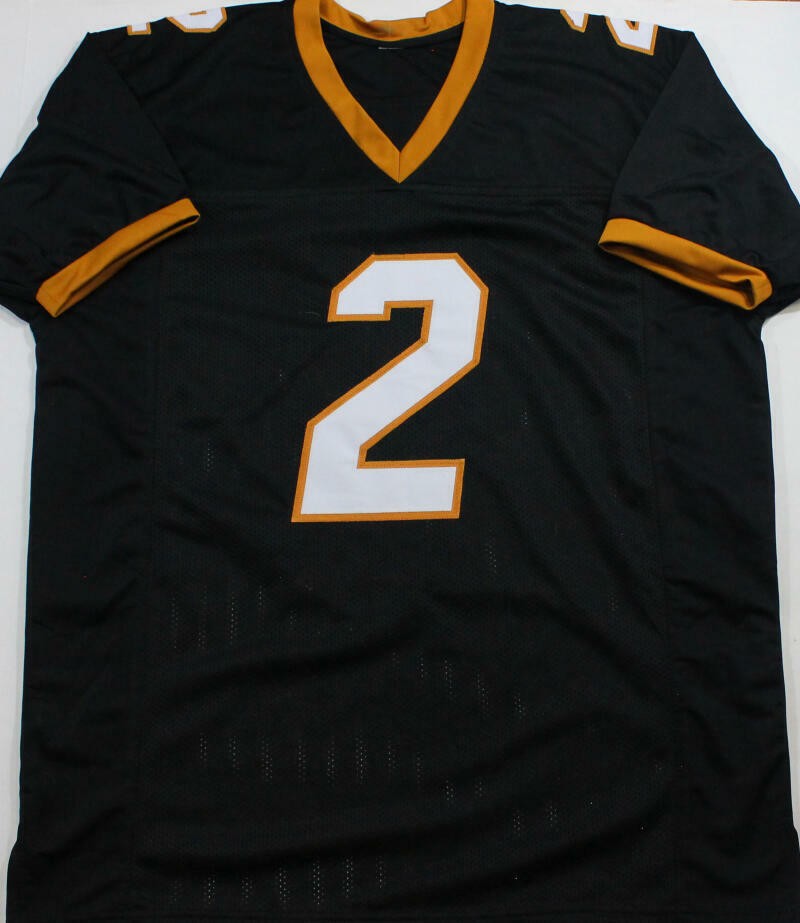 Laviska Shenault Jr Autographed Black College Style Jersey