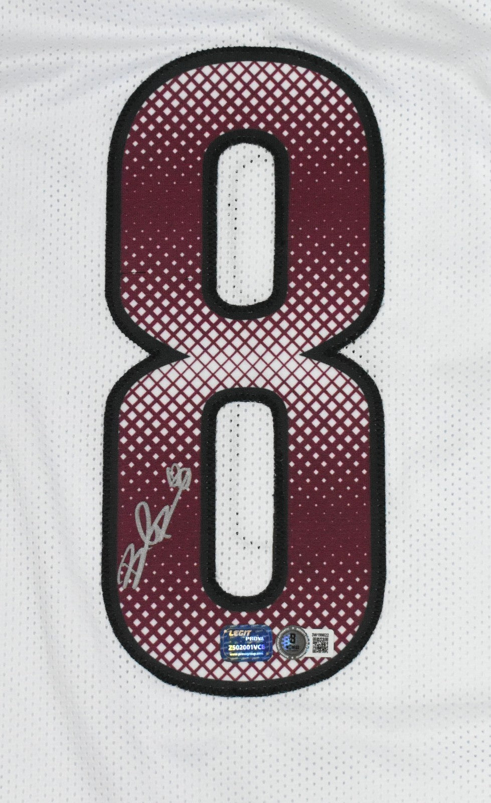 Brian Robinson Jr. Signed Washington Commanders White Custom Jersey