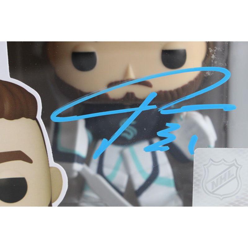 Philipp Grubauer Signed Seattle Kraken Funko Pop! #88