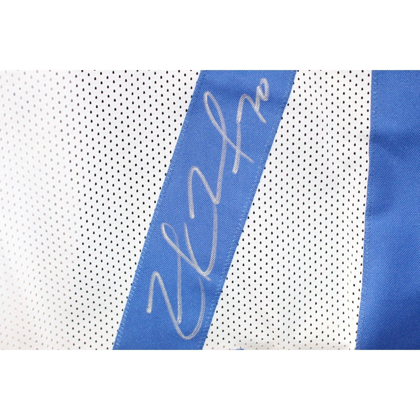 Zack Martin Autographed Pro Style White Football Jersey (Beckett COA)