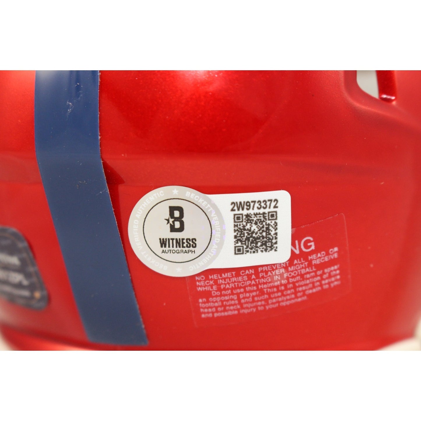 Phil Simms New York Giants Flash Mini Helmet