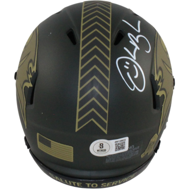 Derrick Brooks Signed Tampa Bay Buccaneers 2025 STS Mini Helmet