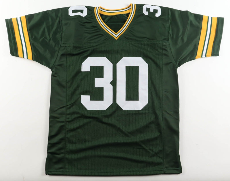 Ahman Green Autographed Green Bay Packers Custom Jersey
