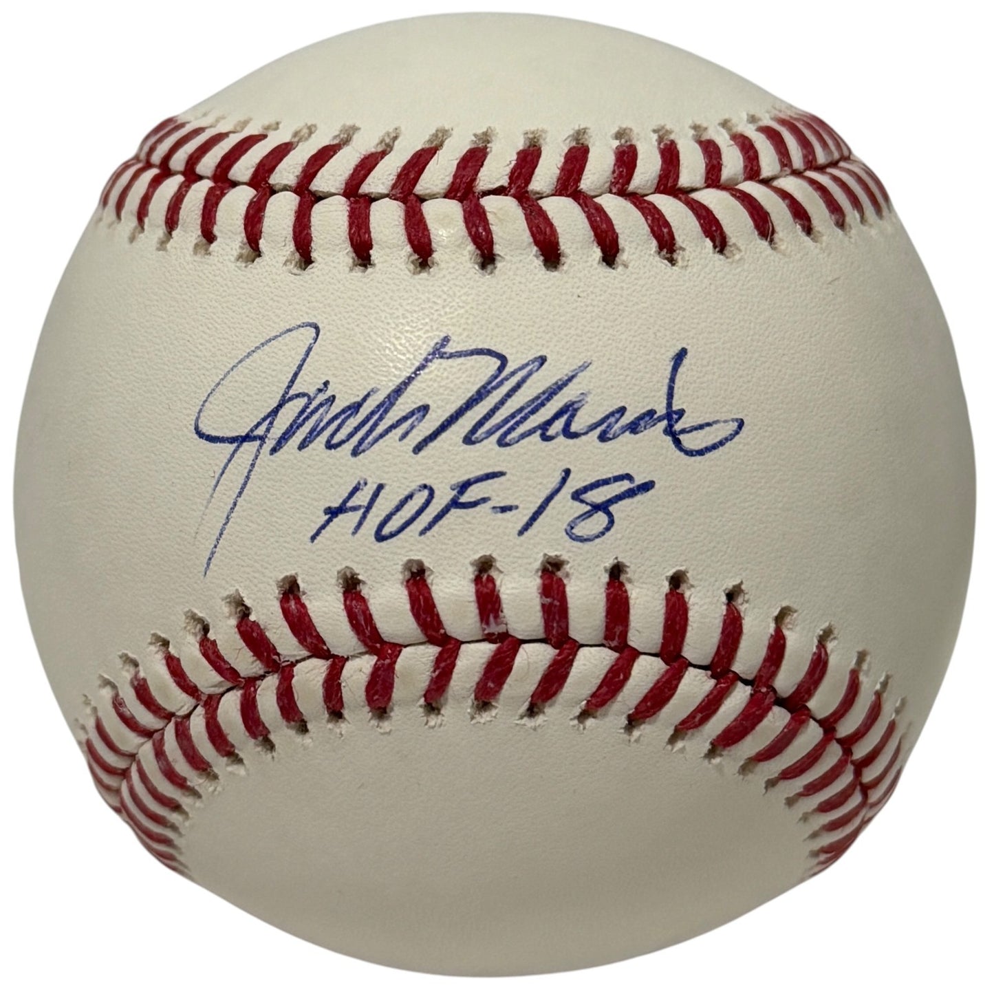 Jack Morris Autographed Detroit Tigers ROMLB Baseball (HOF 18)