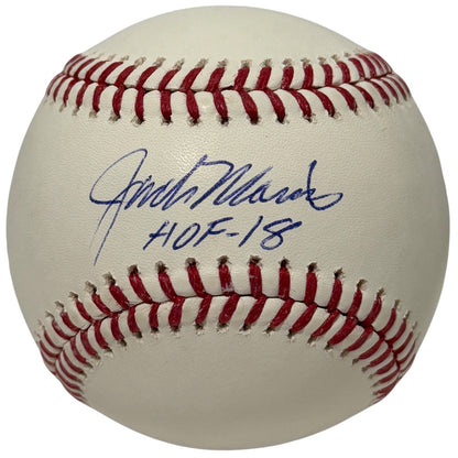 Jack Morris Autographed Detroit Tigers ROMLB Baseball (HOF 18)
