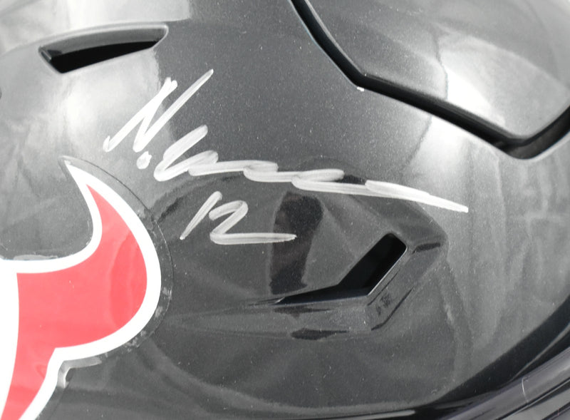Nico Collins Autographed Houston Texans Mid-Size SpeedFlex Helmet