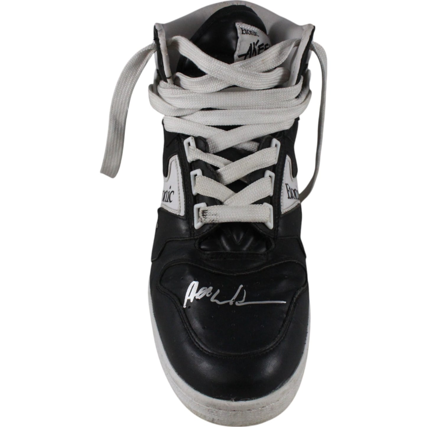 Hakeem Olajuwon Signed Houston Rockets Etonic Size 12 Shoe (Right)