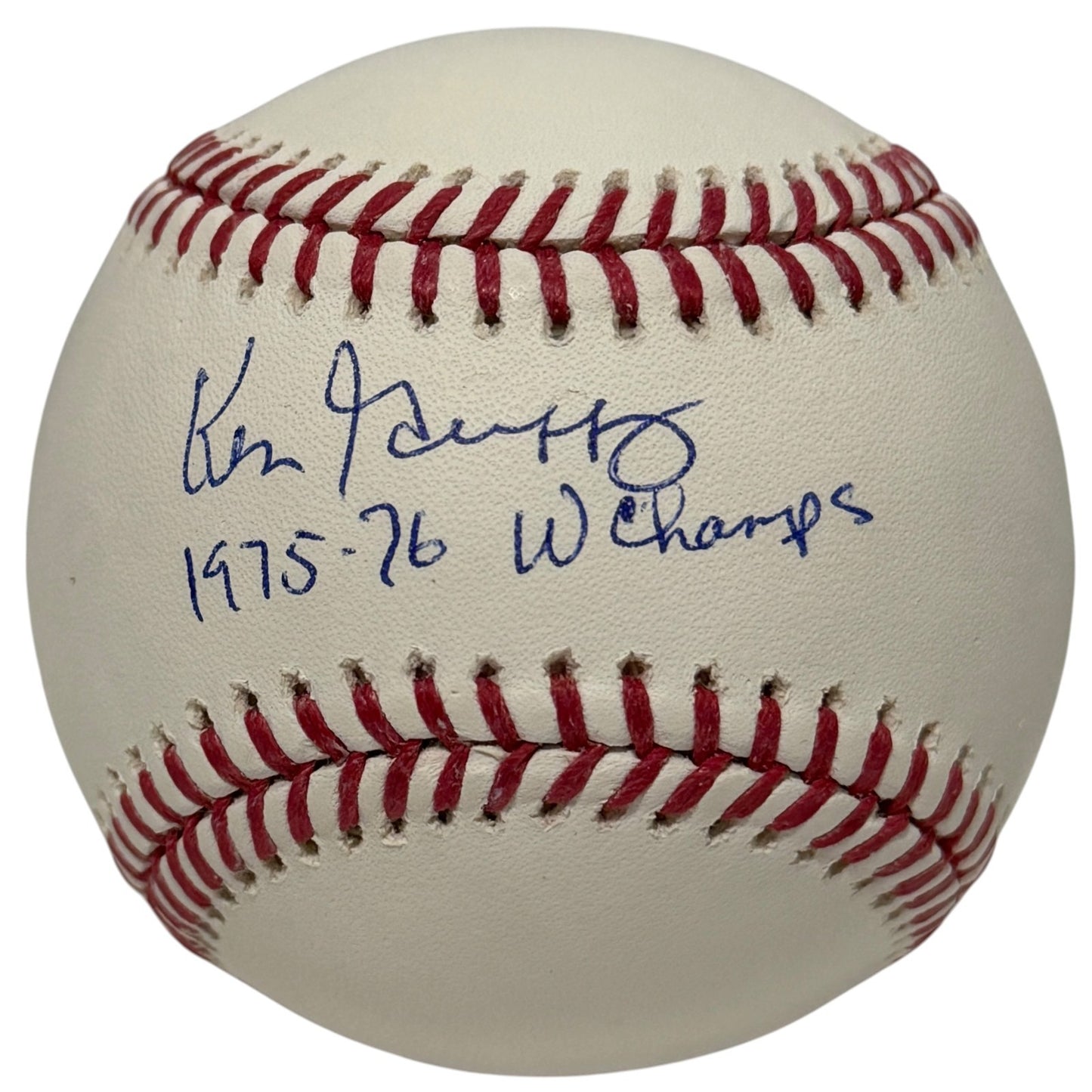 Ken Griffey Sr. Signed Official MLB Baseball (1975-76 Champs Inscription)