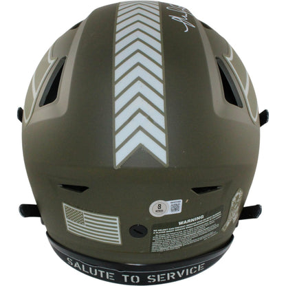 Malcolm Smith Signed Seattle Seahawks SpeedFlex STS Full Size Helmet