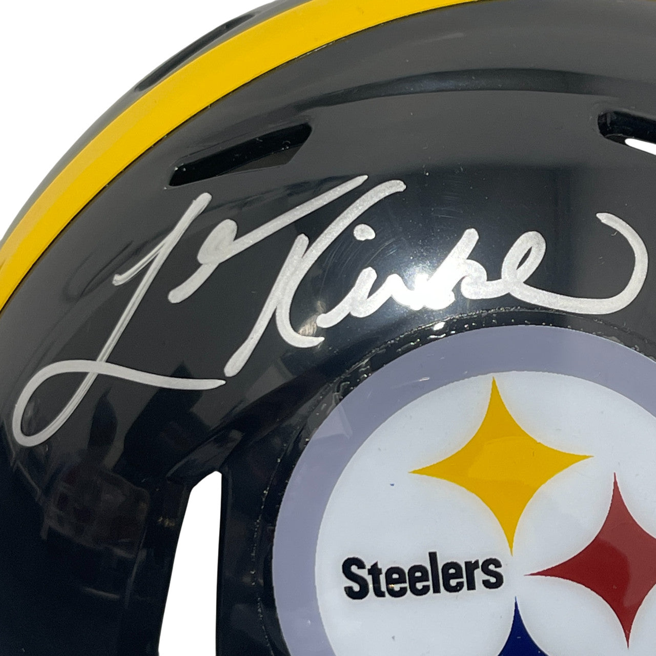 Levon Kirkland Pittsburgh Steelers Signed Speed Mini Helmet