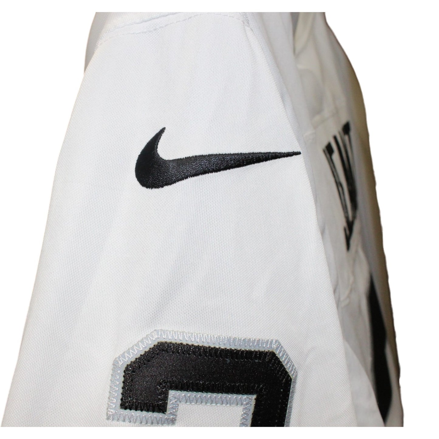Ashton Jeanty Signed Las Vegas Raiders White Nike Jersey