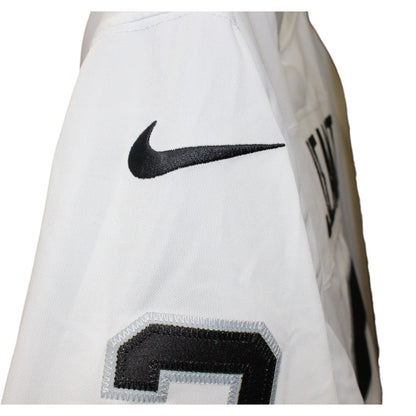 Ashton Jeanty Signed Las Vegas Raiders White Nike Jersey
