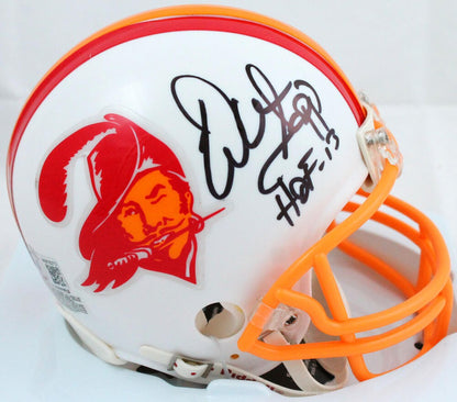 Warren Sapp Autographed Tampa Bay Buccaneers Throwback Mini Helmet